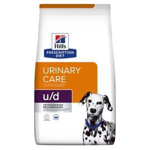 2x4kg Hill's Prescription Diet u/d Urinary Care száraz kutyatáp