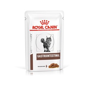 24x85g Royal Canin Veterinary Feline Gastrointestinal szószban nedves macskatáp