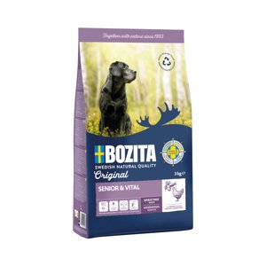 2x3kg Bozita Original Senior & Vital csirke száraz kutyatáp