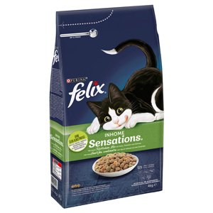 2x4kg Felix Inhome Sensations száraz macskatáp