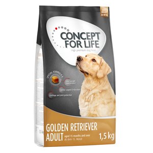 4x1,5kg Concept for Life Golden Retriever Adult száraz kutyatáp