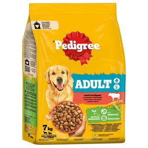 7kg Pedigree Adult marha & zöldség száraz kutyatáp