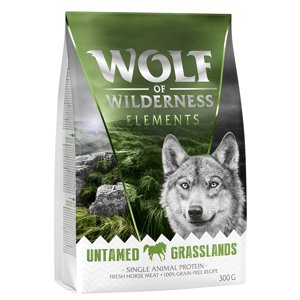 300g Wolf Of Wilderness száraztáp kipróbálásra kutyáknak - "Untamed Grasslands" - ló
