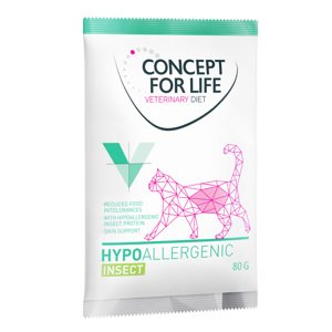 80g Concept for Life Veterinary Diet Hypoallergenic Insect száraz macskatáp