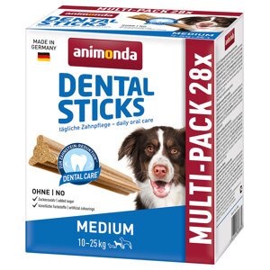 16x180g Animonda Multipack Dental Sticks Medium kutyasnack