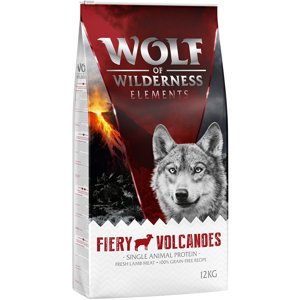 12 kg Wolf of Wilderness rendkívüli árengedménnyel- Fiery Volcanoes - bárány (Monoprotein)