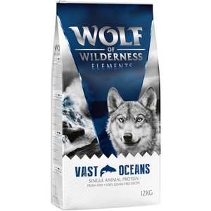 12 kg Wolf of Wilderness rendkívüli árengedménnyel- Vast Oceans - hal (Monoprotein)