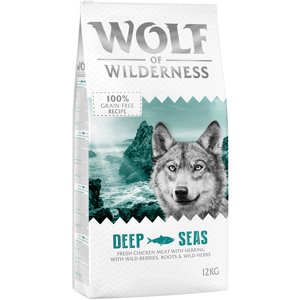 12 kg Wolf of Wilderness rendkívüli árengedménnyel- Deep Seas - hering
