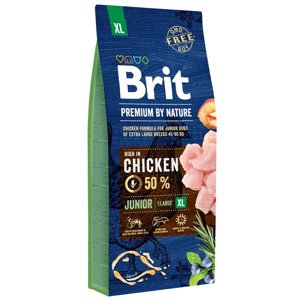 15kg Brit Premium Junior XL száraz kutyatáp
