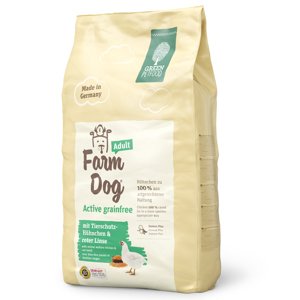 10kg Green Petfood FarmDog Active grainfree száraz kutyatáp