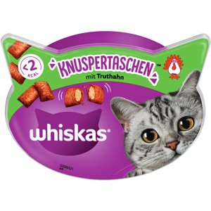 60g Whiskas Temptations - ropogós falatok pulyka macskasnack 15% kedvezménnyel!