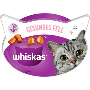 50g Whiskas Az egészséges szőrzetért macskasnack 15% kedvezménnyel!