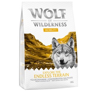 5x1kg Wolf of Wilderness "Explore The Endless Terrain" - Mobility száraz kutyatáp