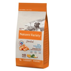 7kg Nature's Variety Selected Mini Adult norvég lazac száraz kutyatáp