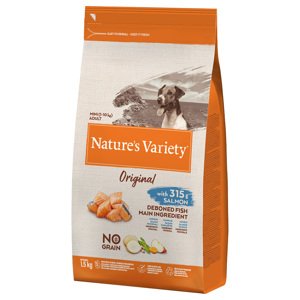 3x1,5kg Nature's Variety Original No Grain Mini Adult lazac száraz kutyatáp
