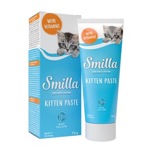 75g Smilla kölyökpaszta táplálékkiegészítő macskáknak 20% árengedménnyel