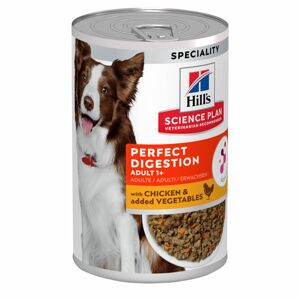 6x 363g Hill's Science Plan Adult Perfect Digestion mit Huhn Hundefutter nass