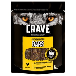 6x76g Crave Protein Bars csirke kutyasnack