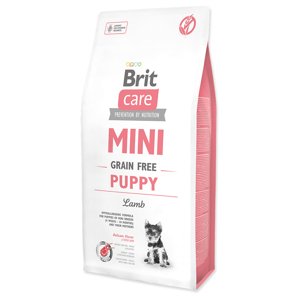 7kg Brit Care Mini Grain-Free Puppy Lamb száraz kölyökkutyatáp