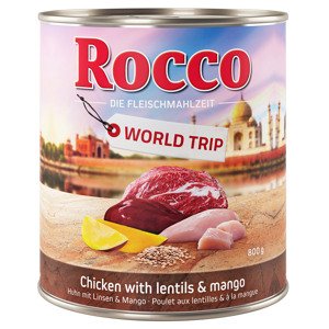 24x800g Rocco világkörüli út: India nedves kutyatáp