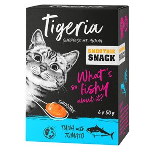 6x50g Tigeria Smoothie snack macskáknak- Tonhal & paradicsom