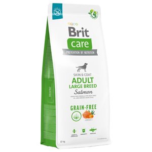 12kg Brit Care Grain-Free Adult Large Breed Salmon & Potato száraz kutyatáp