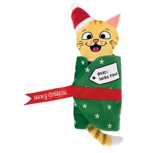 KONG Holiday Pull-A-Partz™ Present macskajáték
