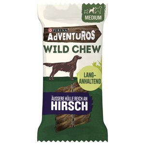 12x200g AdVENTuROS Wild Chew snack közepes méretű kutyáknak