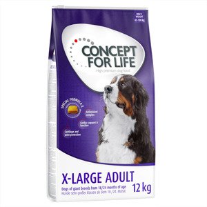 12kg Concept for Life X-Large Adult száraz kutyatáp 10+2 ingyen akcióban