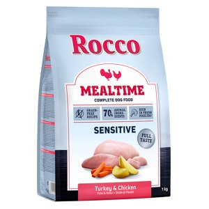 5x1kg  Rocco Mealtime Sensitive - pulyka & csirke száraz kutyatáp