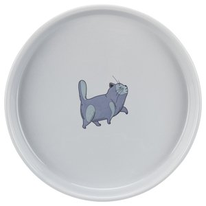 Trixie lapos és széles kerámiatál macskáknak- 600 ml, Ø 23 cm