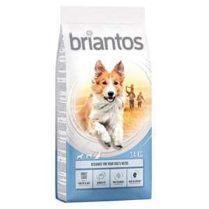 14kg Briantos Adult Light száraz kutyatáp 10% árengedménnyel