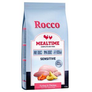 12kg Rocco Mealtime pulyka & csirke száraz kutyatáp 10% árengedménnyel
