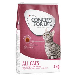 3kg Concept for Life All Cats száraz macskatáp-javított receptúra