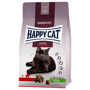2x10kg Happy Cat Sterilised Adult marha száraz macskatáp