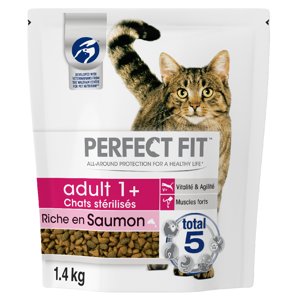 1,4kg Perfect Fit Sterile 1+ lazac száraz macskatáp