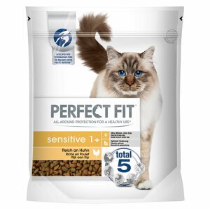 750g Perfect Fit Sensitiv 1+ csirke száraz macskatáp 15% árengedménnyel