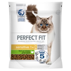 1,4kg Perfect Fit Sensitive 1+ pulyka száraz macskatáp 15% árengedménnyel