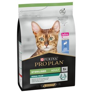 3kg PURINA PRO PLAN Sterilised Adult nyúl száraz macskatáp 15% árengedménnyel
