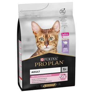 3kg PURINA PRO PLAN Delicate reich pulyka száraz macskatáp 15% árengedménnyel