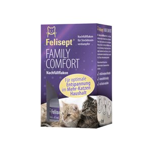 45ml utántöltő flakon Felisept Family Comfort párologtatóba macskáknak