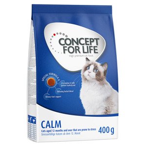 400g Concept for Life Calm száraz macskatáp 25% kedvezménnyel