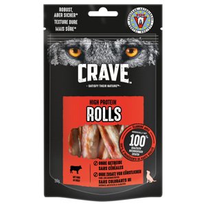 8x50g Crave High Protein Rolls marha kutyasnack 25% kedvezménnyel