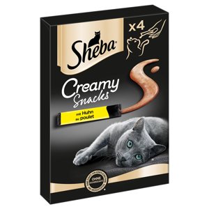 4x12g Sheba Creamy Csirke macskasnack 20% árengedménnyel