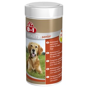 70db 8in1 Vitality Senior multivitamin táplálékkiegészítő kutyáknak 10% kedvezménnyel