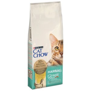 15kg PURINA Cat Chow Adult Special Care Hairball Control száraz macskatáp 13+2kg ingyen akcióban