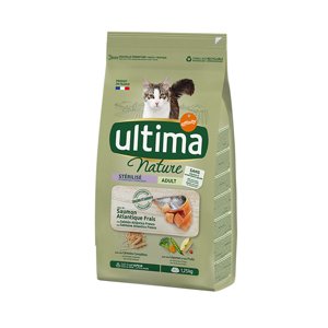 4x1,25kg Ultima Nature Sterilized lazac macska száraztáp