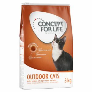 3x3kg Concept for Life Outdoor Cats száraz macskatáp javított receptúrával