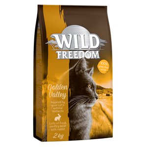 3x2kg Wild Freedom Adult "Golden Valley" gabonamentes - nyúl száraz macskatáp