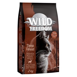 2kg Wild Freedom Adult "Deep Forest" gabonamentes - szarvas száraz macskatáp
